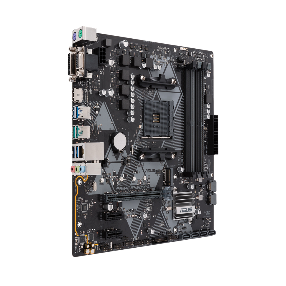 ASUS PRIME B450M-A Motherboard - đánh giá và giá Pc Gaming Ryzen 5