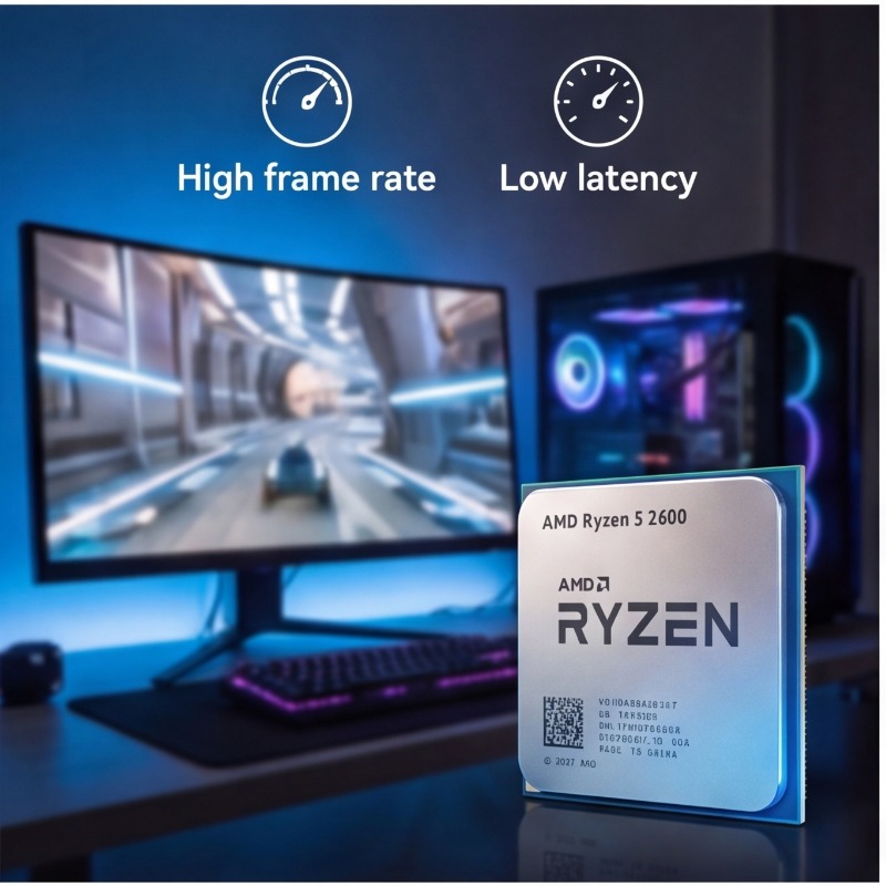 AMD Ryzen 5 2600 R5 2600 3.4GH - đánh giá và giá Pc Gaming Ryzen 5