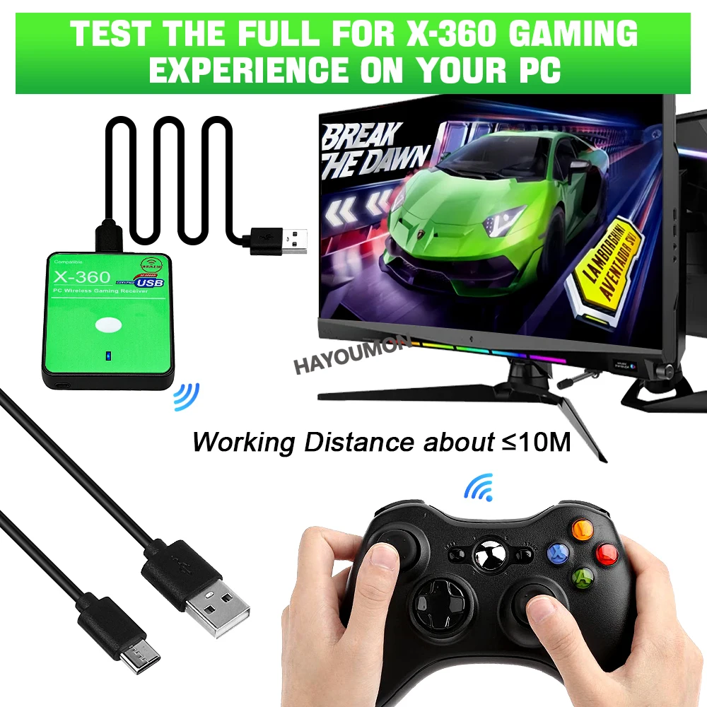 New Wireless Gaming Receiver f - đánh giá và giá Pc Gaming Xbox
