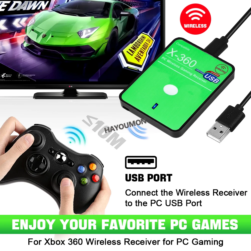 New Wireless Gaming Receiver f - đánh giá và giá Pc Gaming Xbox