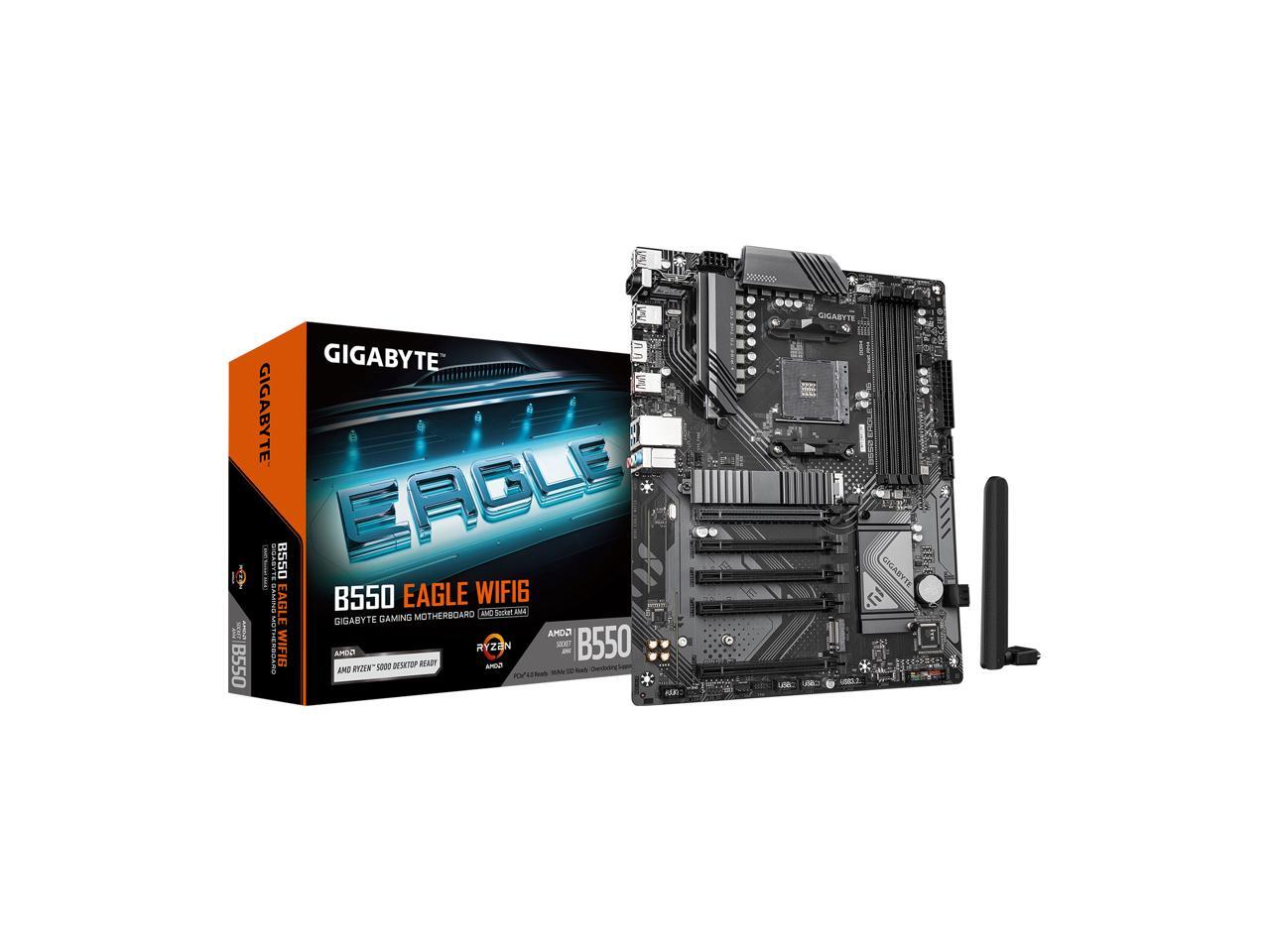 GIGABYTE B550 EAGLE WIFI6 Moth - đánh giá và giá Pc Gaming Ryzen 5