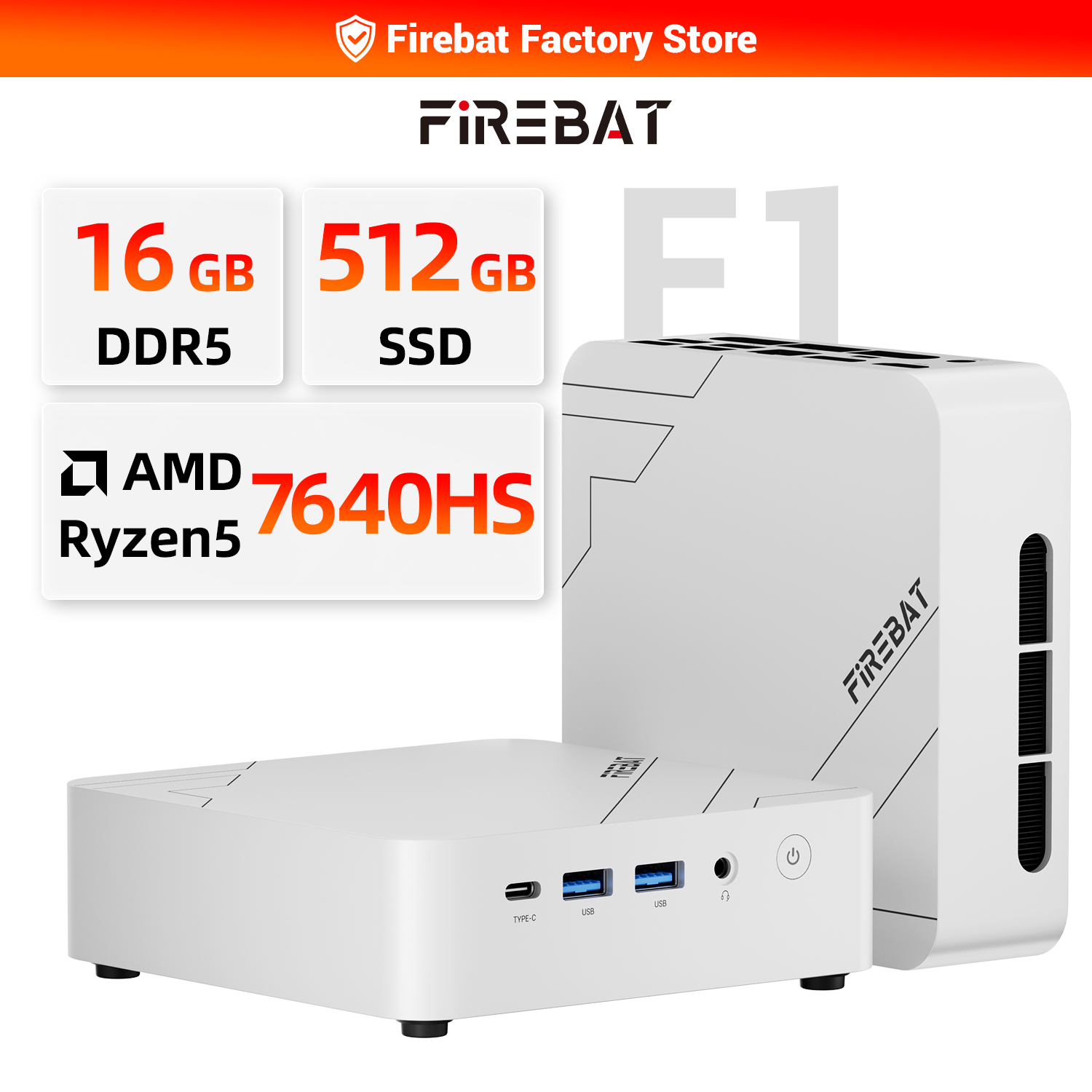 FIREBAT F1 MINI PC AMD Ryzen 5 - đánh giá và giá Pc Gaming Ryzen 5
