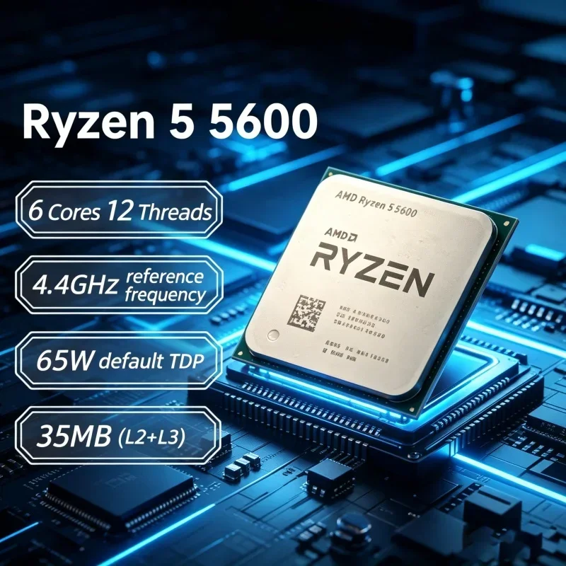 AMD Ryzen 5 5600 R5 5600 for P - đánh giá và giá Pc Gaming Ryzen 5