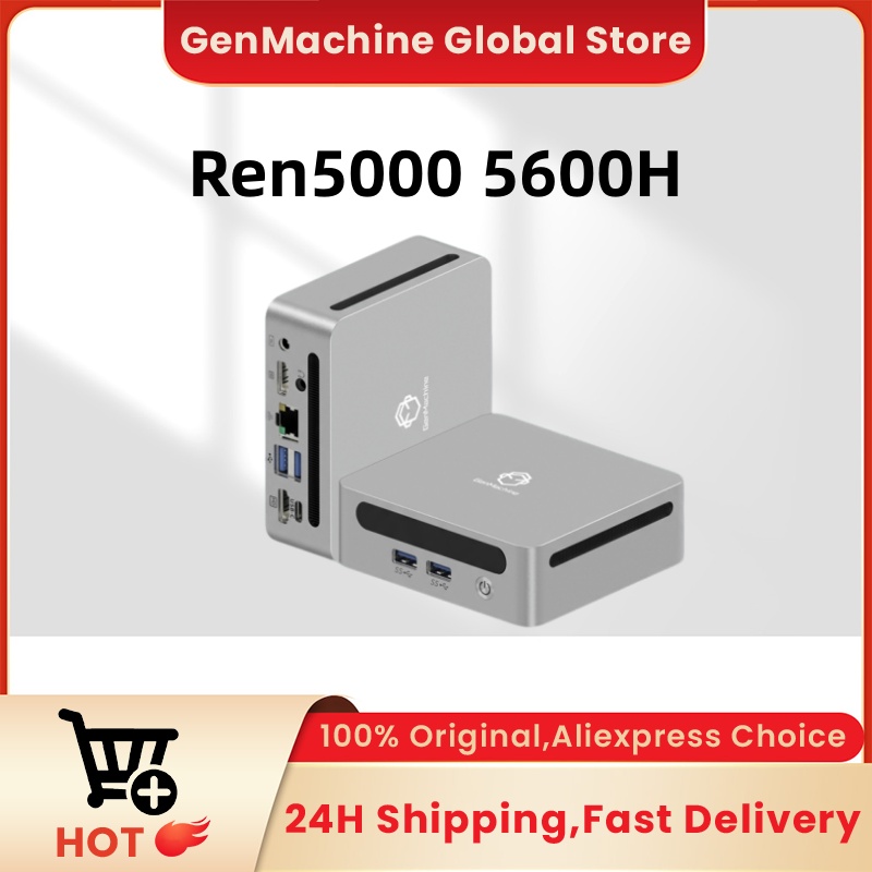  GenMachine Mini PC AMD Ryzen - đánh giá và giá Pc Gaming Ryzen 5