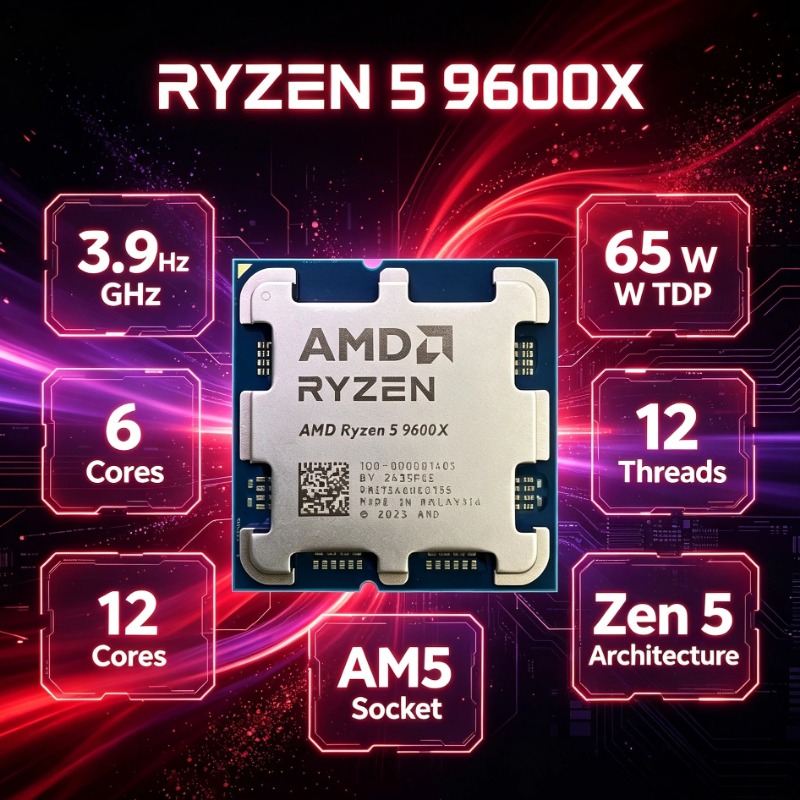 High Performance Gaming Proces - đánh giá và giá Pc Gaming Ryzen 5