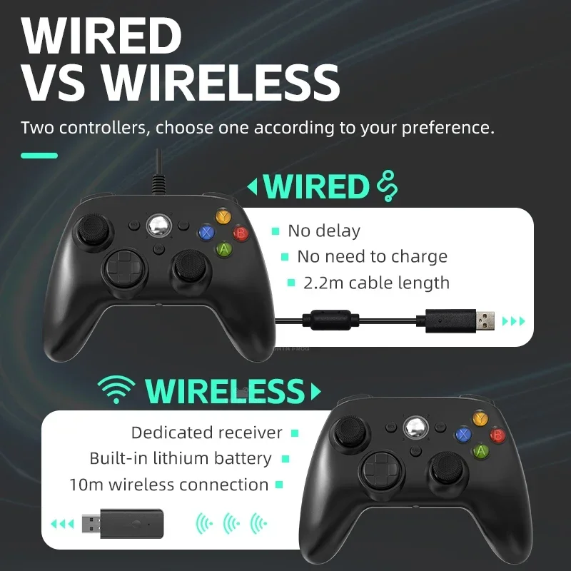 DATA FROG Ergonomic Wireless T - đánh giá và giá Pc Gaming Xbox Controller