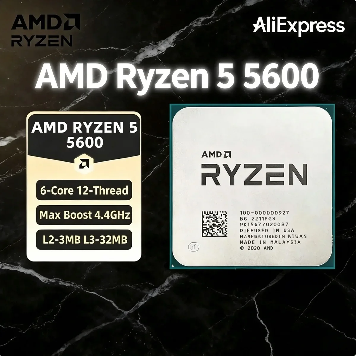 AMD Ryzen 5 5600 Processor AMD - đánh giá và giá Pc Gaming Ryzen 5