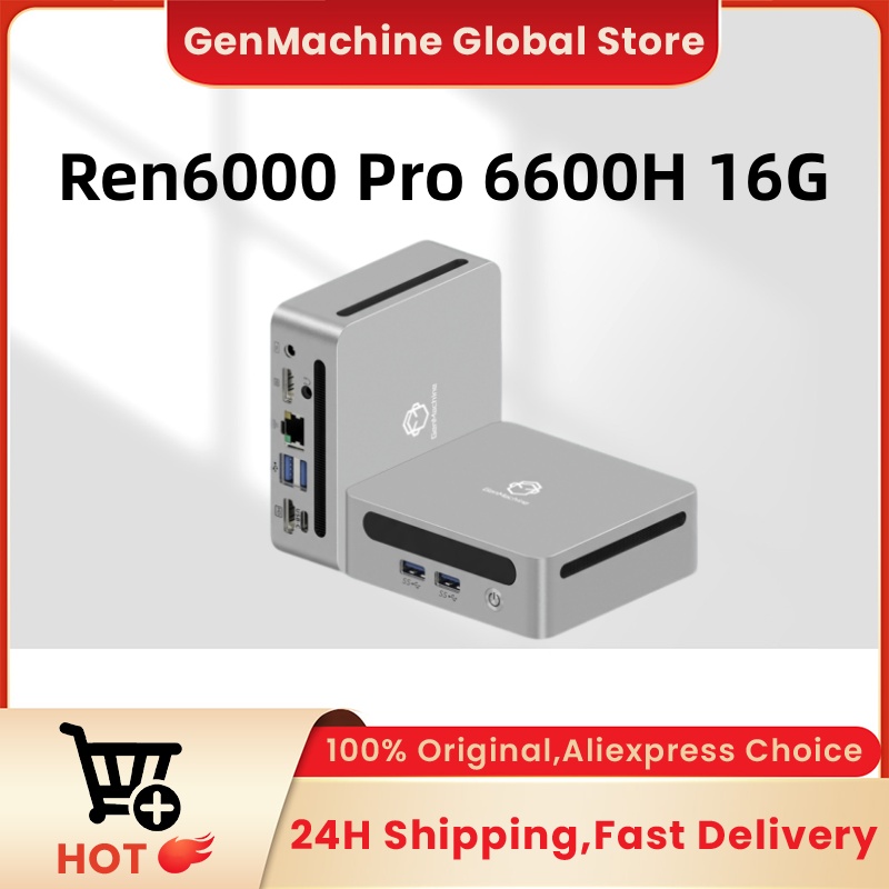 GenMachine AMD Ryzen 5 6600H M - đánh giá và giá Pc Gaming Ryzen 5